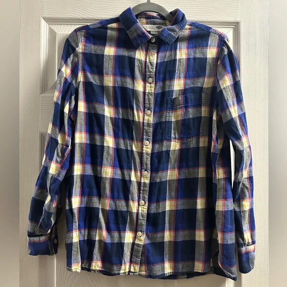 Old Navy Plaid Button Shirt for Women, large - Picture 1 of 4